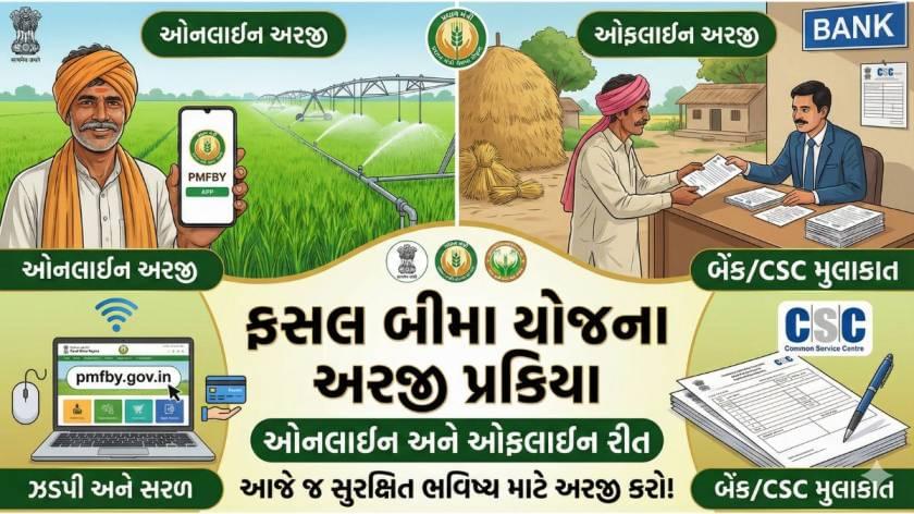 પ્રધાનમંત્રી ફસલ બીમા યોજના 2026: ખેડૂતો માટે પાક વીમાની સંપૂર્ણ માહિતી